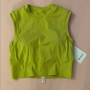 Lululemon sweat tank new with tag